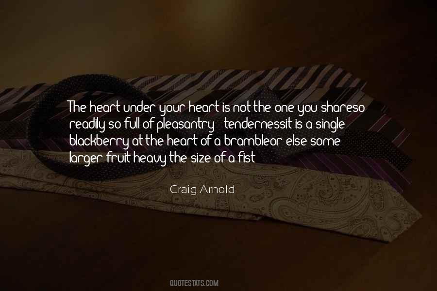Heart Is Heavy Quotes #1328779