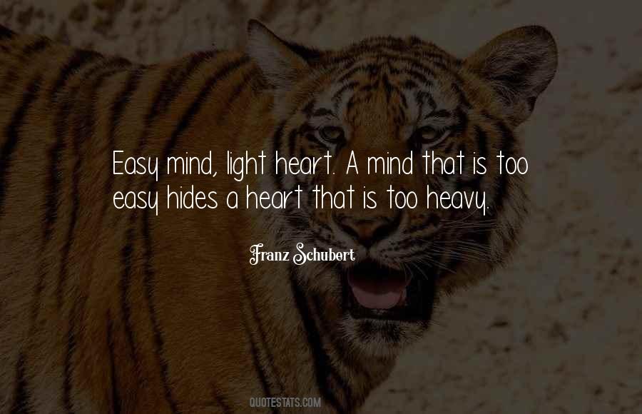 Heart Is Heavy Quotes #1357865