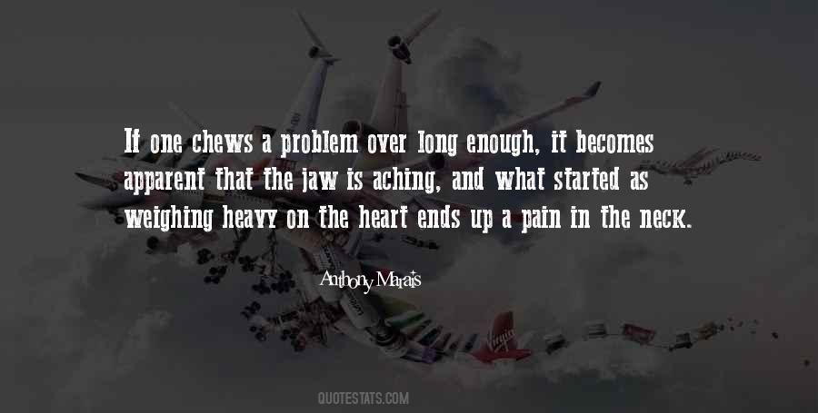 Heart Is Heavy Quotes #843675