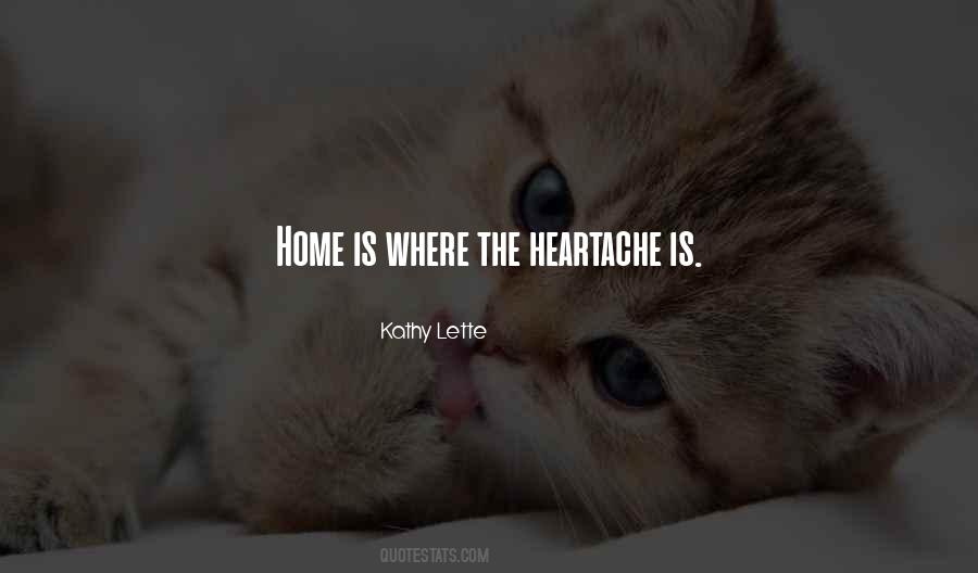 Heart Is Home Quotes #199056