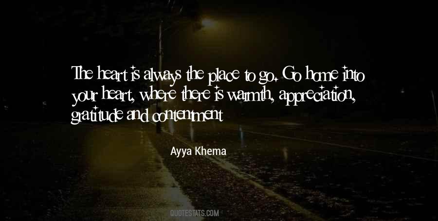 Heart Is Home Quotes #553712
