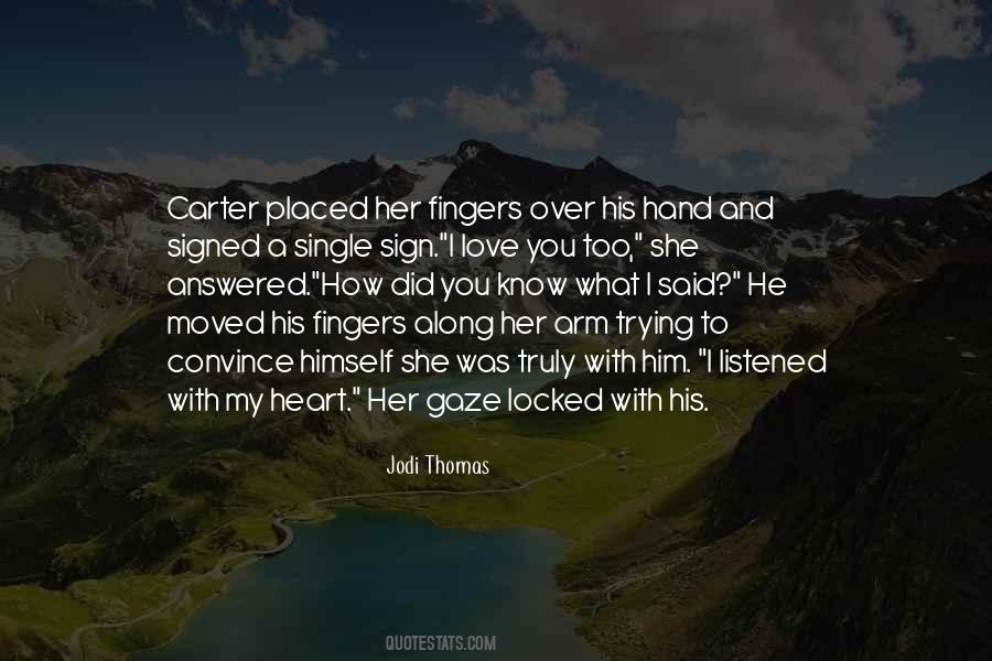 Heart Locked Quotes #851492