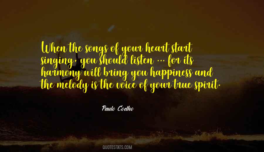 Heart Melody Quotes #1485955