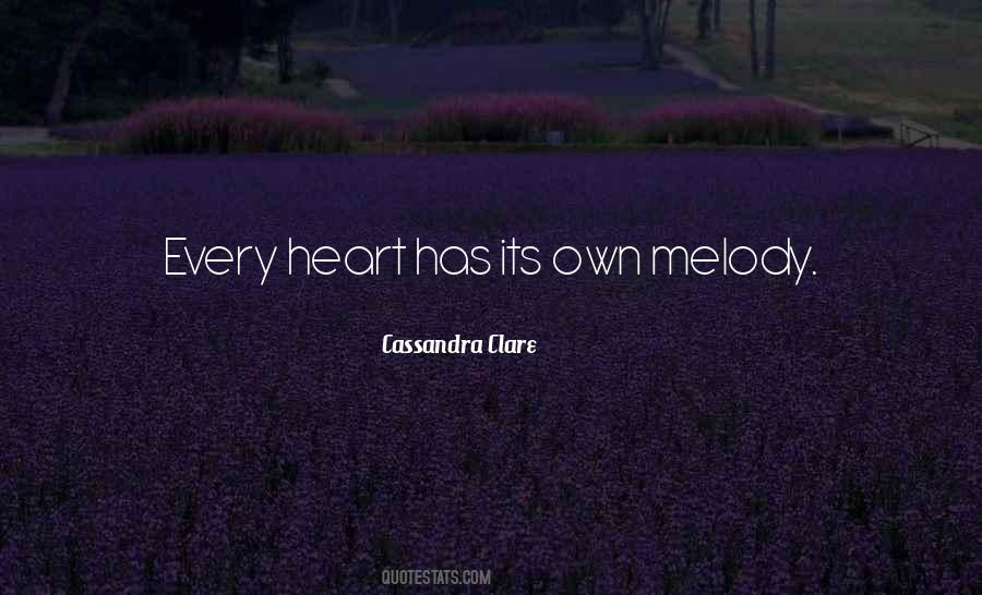 Heart Melody Quotes #1651394