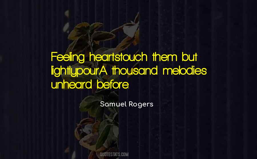 Heart Melody Quotes #1841633