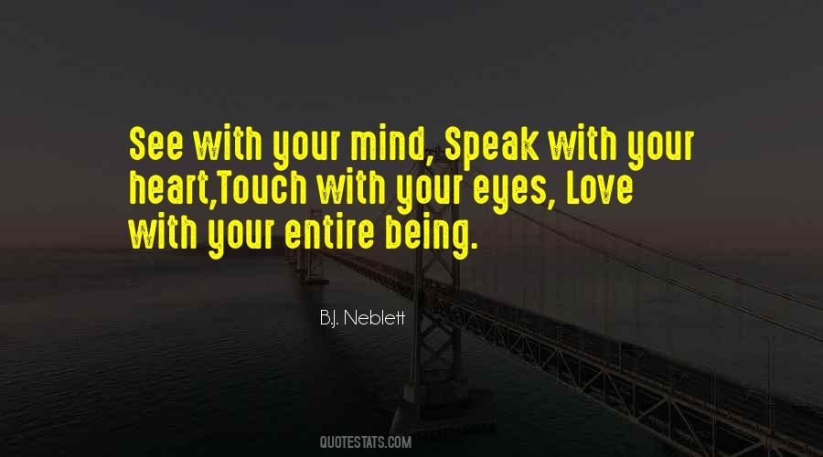 Heart Mind Love Quotes #171505