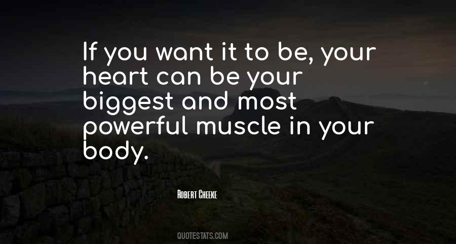 Heart Muscle Quotes #743846