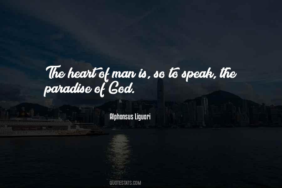 Heart Of Man Quotes #75227