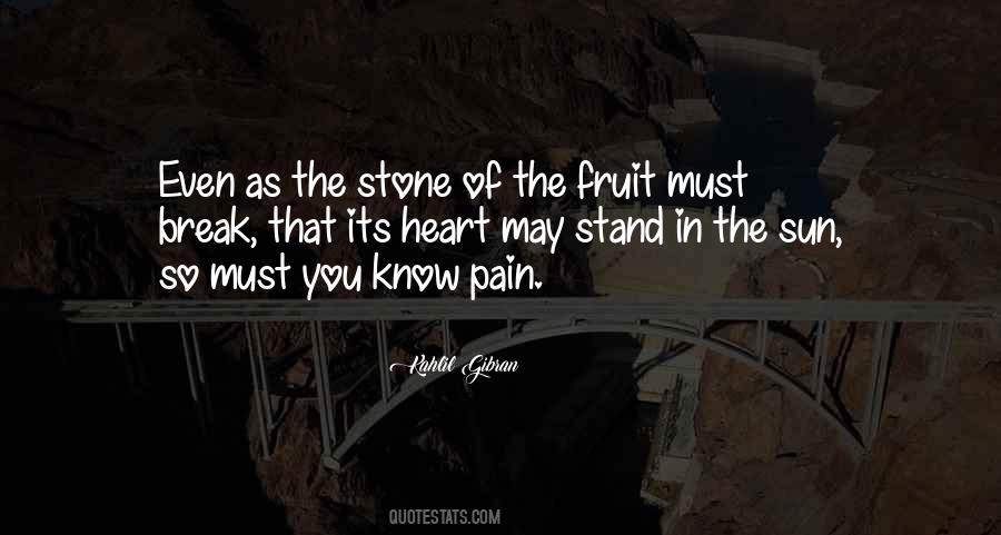 Heart Of Stone Quotes #1489256