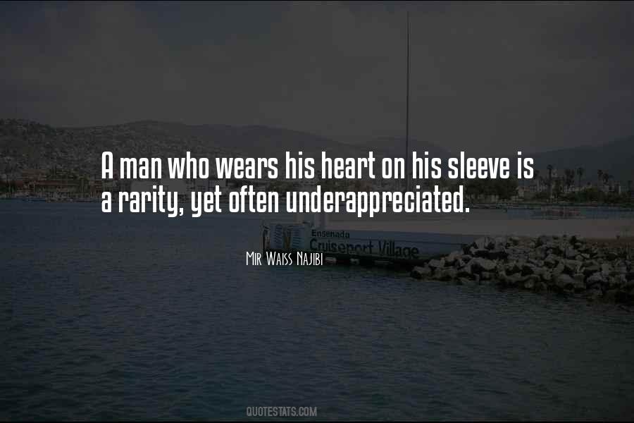 Heart On Her Sleeve Quotes #500018