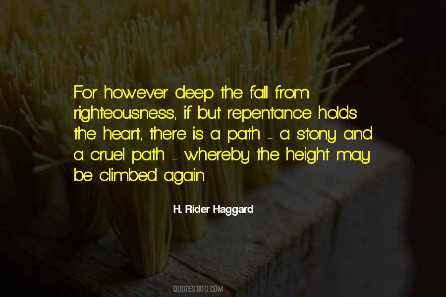 Heart Over Height Quotes #1057982
