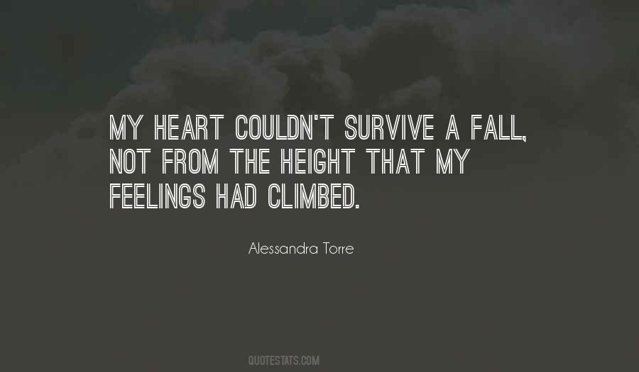 Heart Over Height Quotes #629531