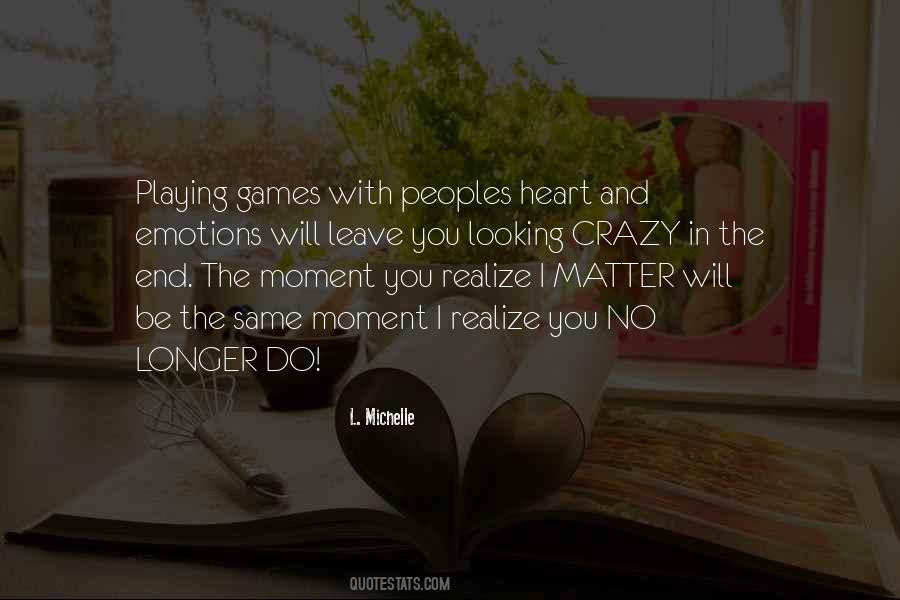 Heart Playing Quotes #1156251