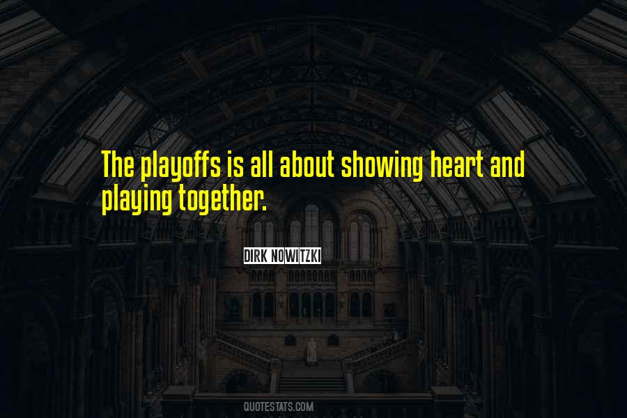 Heart Playing Quotes #1625054