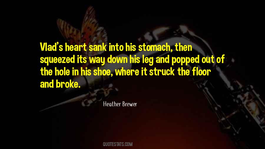 Heart Sank Quotes #506037