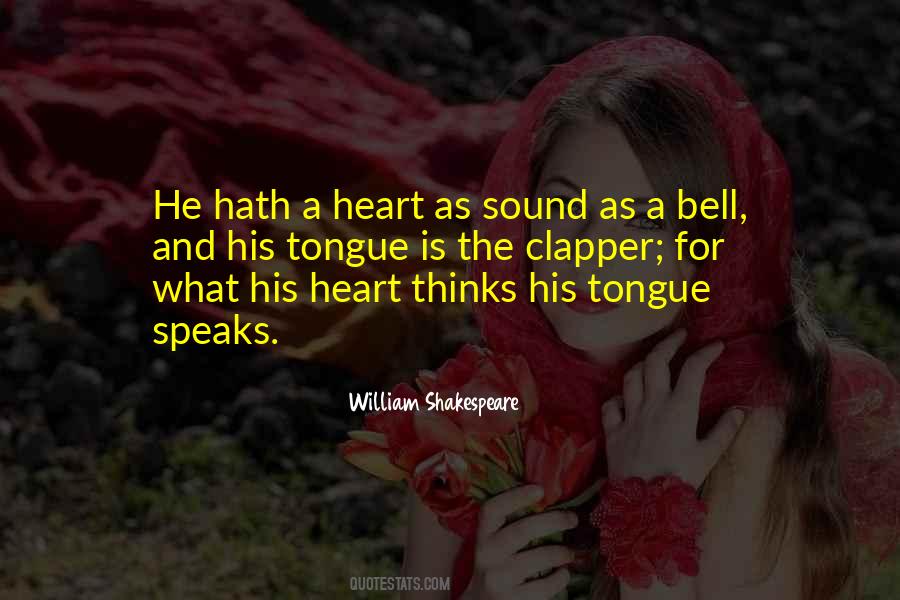 Heart Speaks Quotes #634154