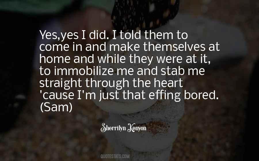 Heart Stab Quotes #1440136