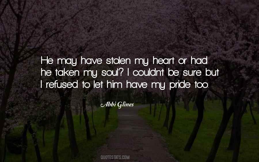 Heart Stolen Quotes #1438330