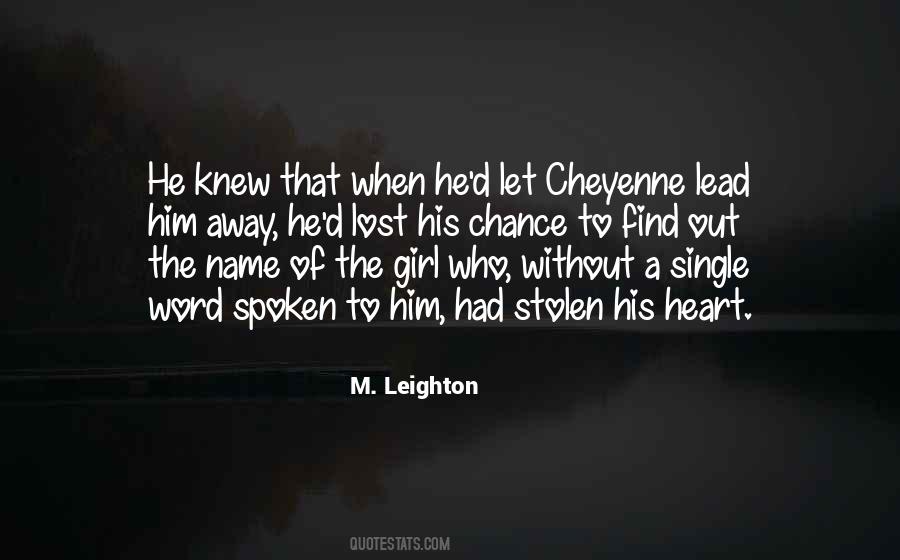 Heart Stolen Quotes #1653498
