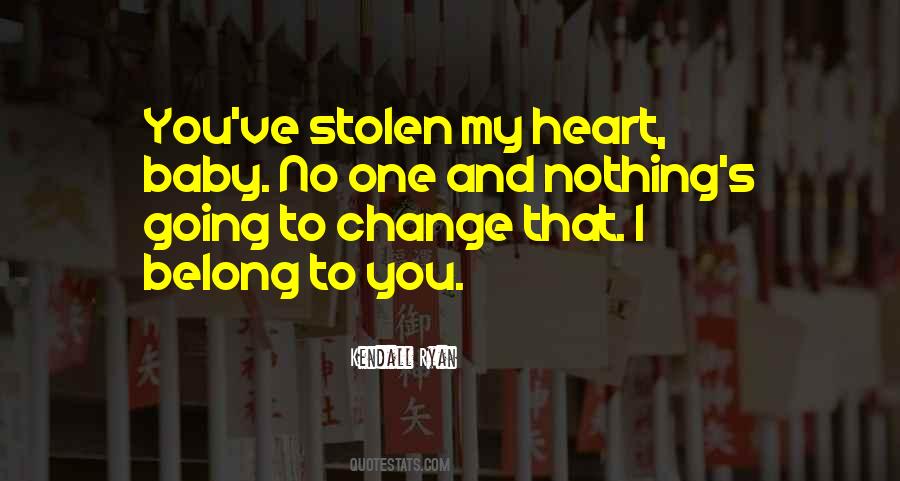 Heart Stolen Quotes #1753153