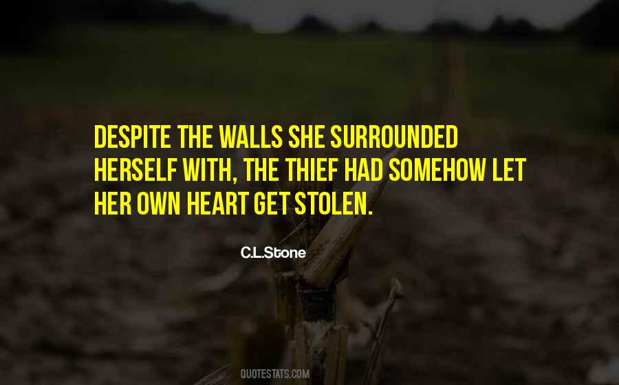 Heart Stolen Quotes #361123
