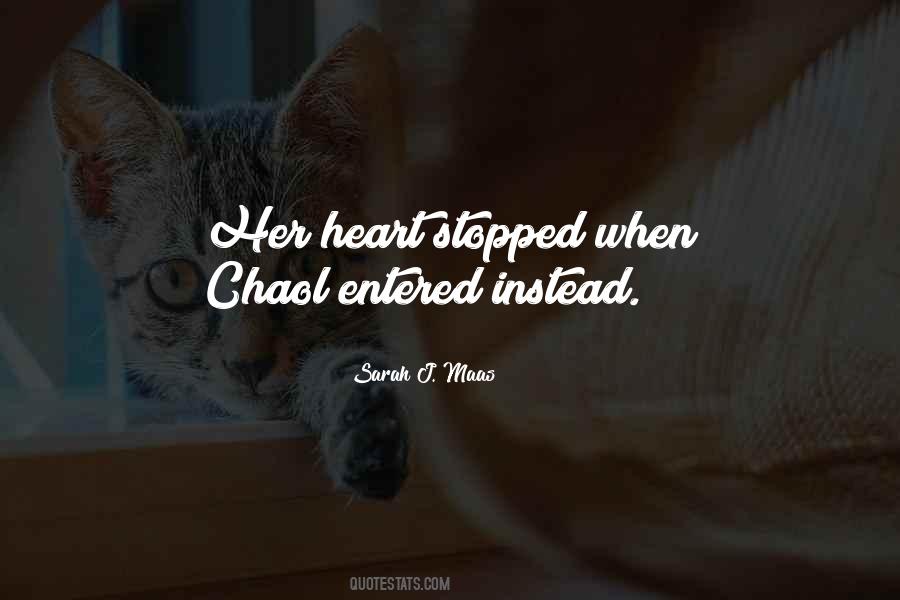 Heart Stopped Quotes #257255