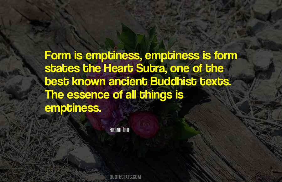 Heart Sutra Quotes #85436