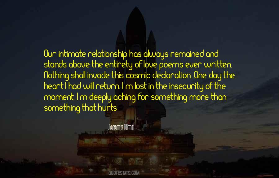 Heart That Hurts Quotes #1153565