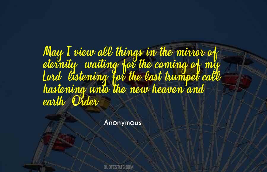 Quotes About The Coming Of The Lord #693455