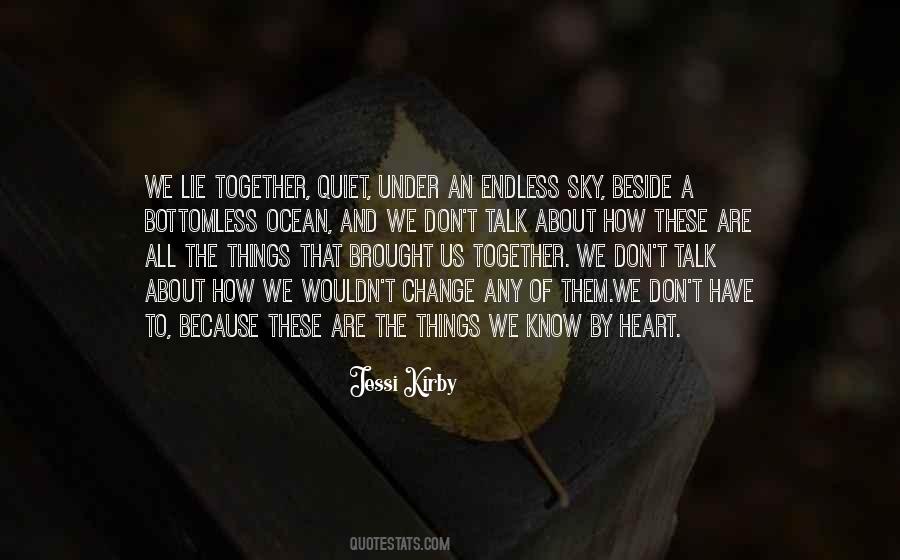Heart To Heart Talk Quotes #1146202