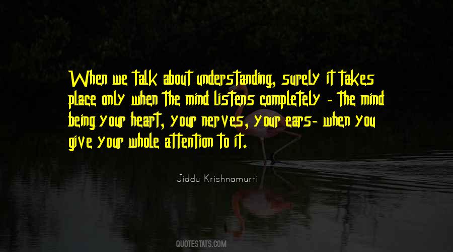 Heart To Heart Talk Quotes #684061