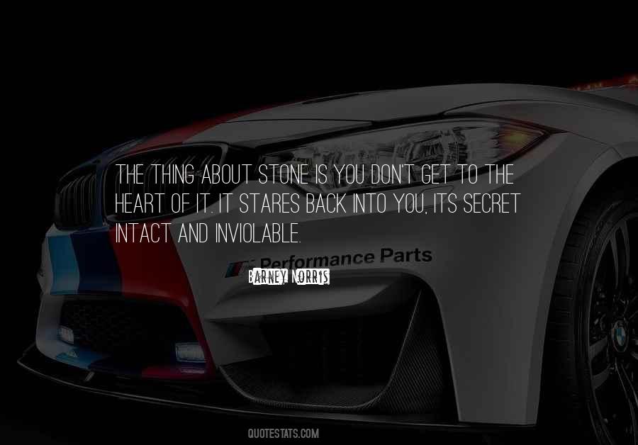 Heart To Stone Quotes #1551188