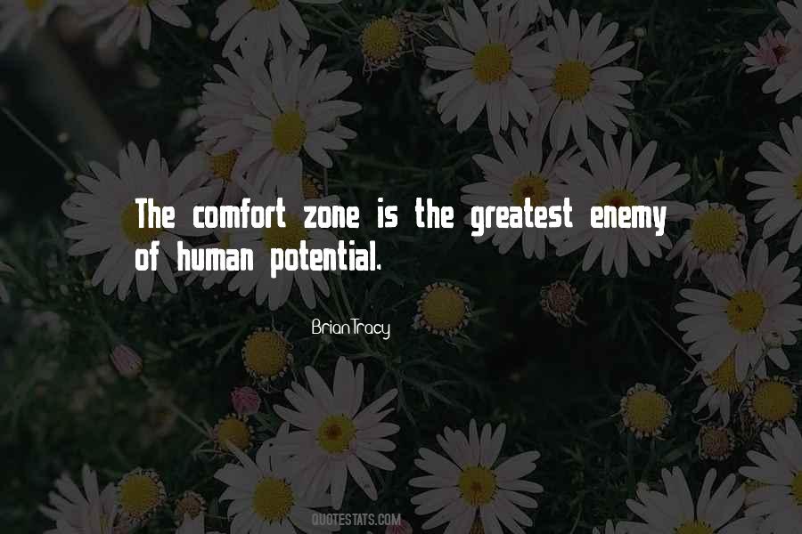 Quotes About The Comfort Zone #1090725