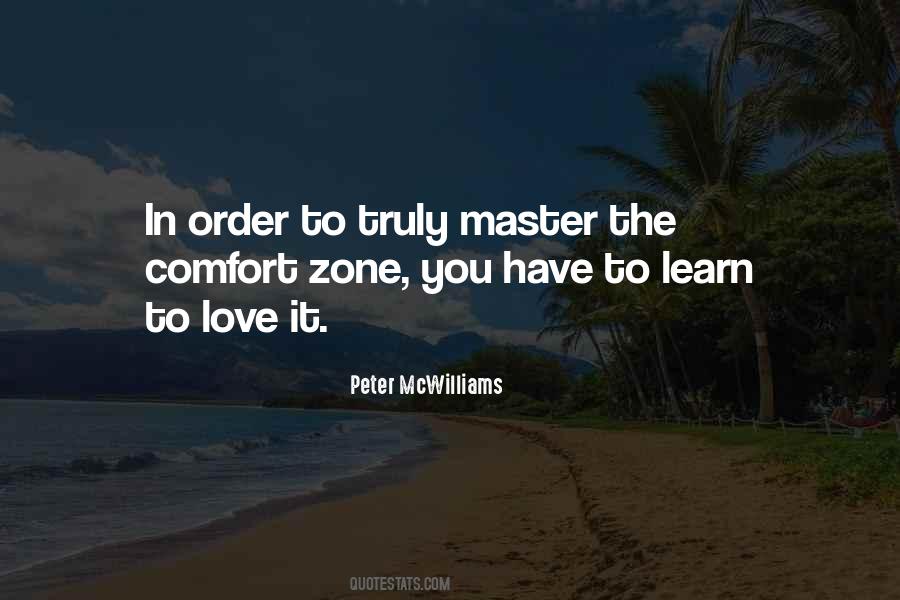 Quotes About The Comfort Zone #1786685