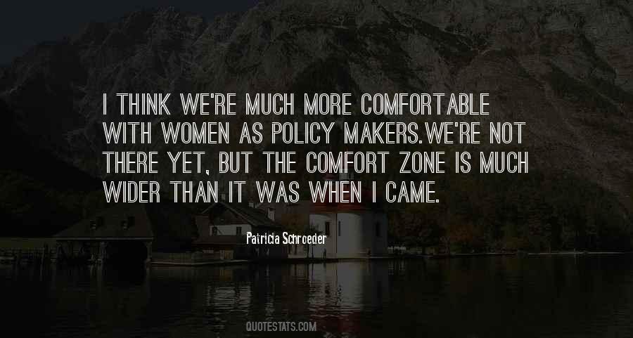 Quotes About The Comfort Zone #492565