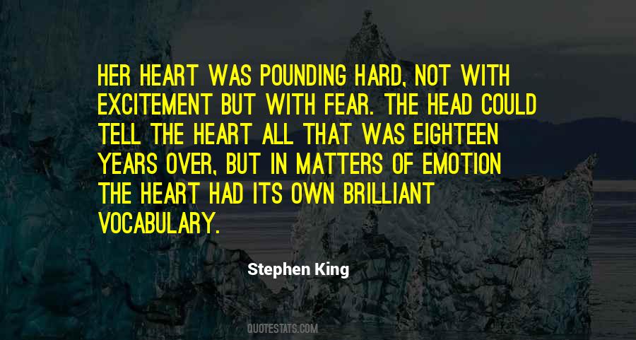 Heart Vs Head Quotes #23531