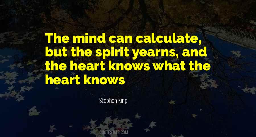 Heart Yearns Quotes #335084