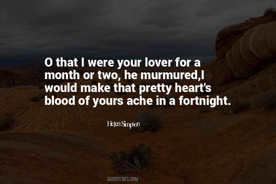 Heart's Blood Quotes #952496