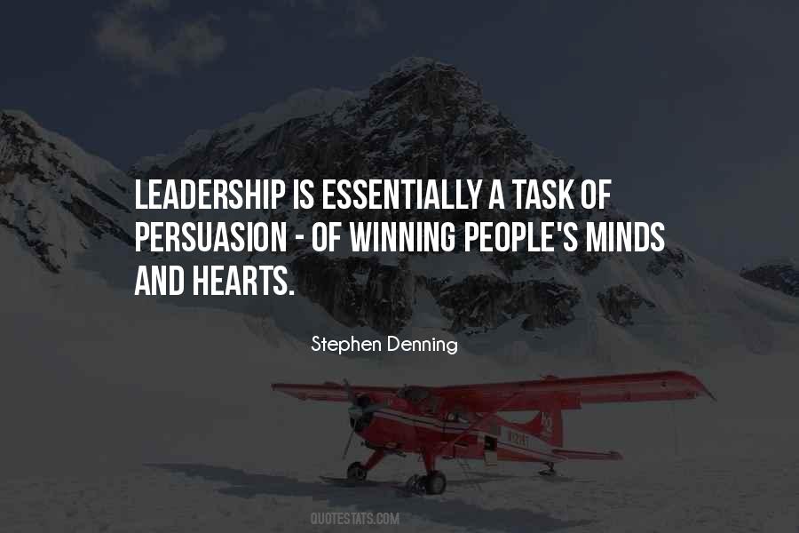 Hearts And Minds Leadership Quotes #1704573
