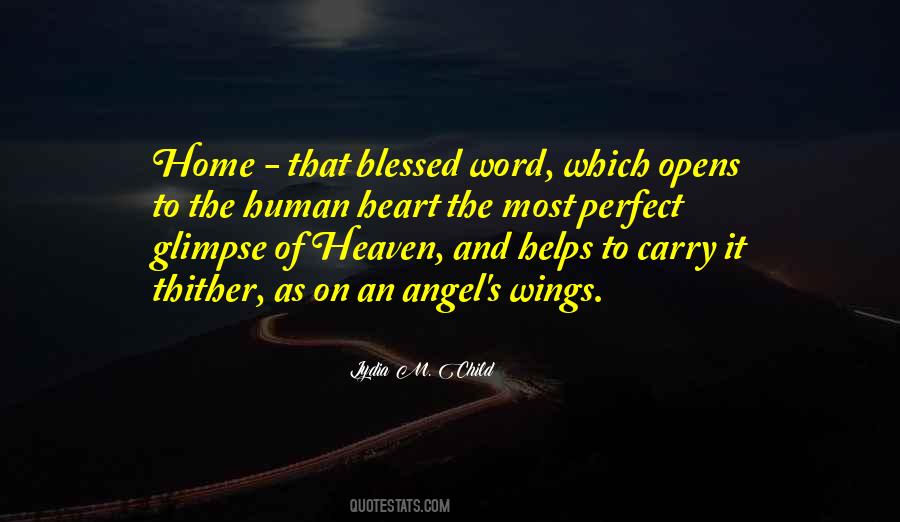 Heaven And Angel Quotes #1536902