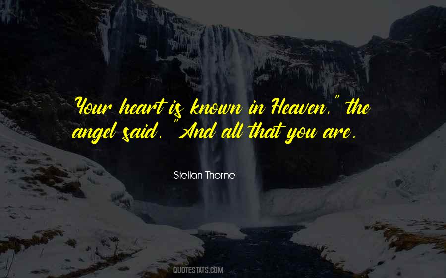 Heaven And Angel Quotes #665486