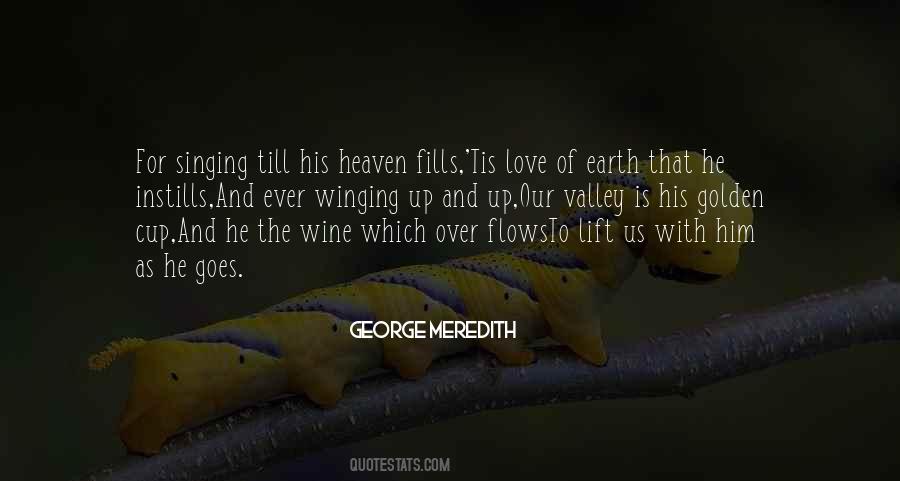 Heaven And Earth Love Quotes #1198705