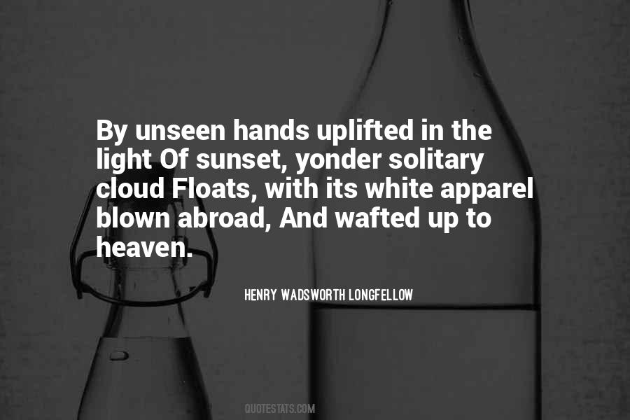 Heaven And Sunset Quotes #758944