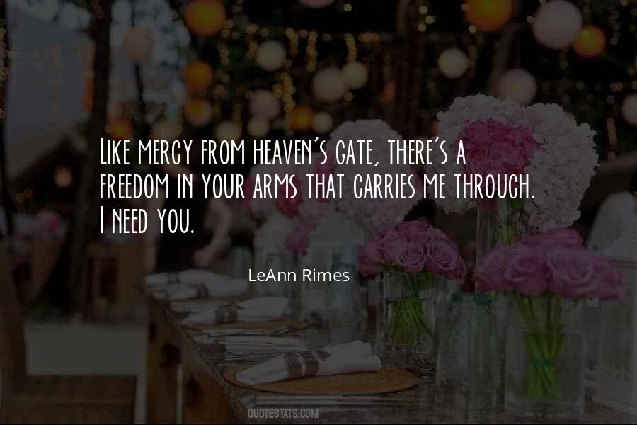 Heaven In Your Arms Quotes #1222885