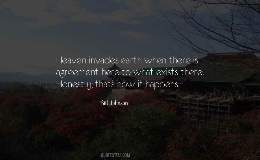 Heaven Invades Earth Quotes #495078