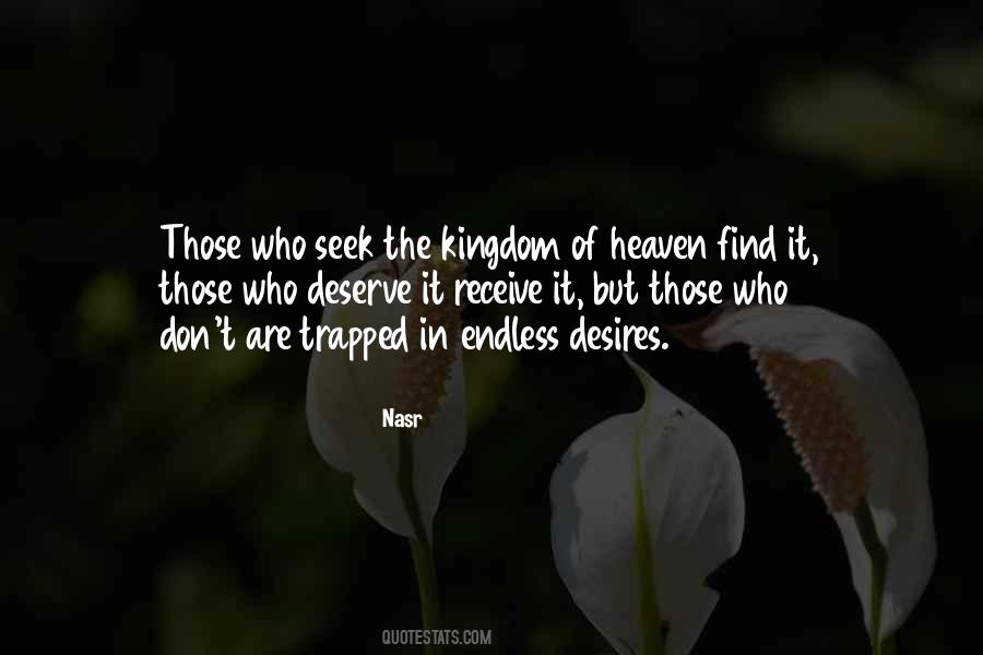 Heaven Kingdom Quotes #121964