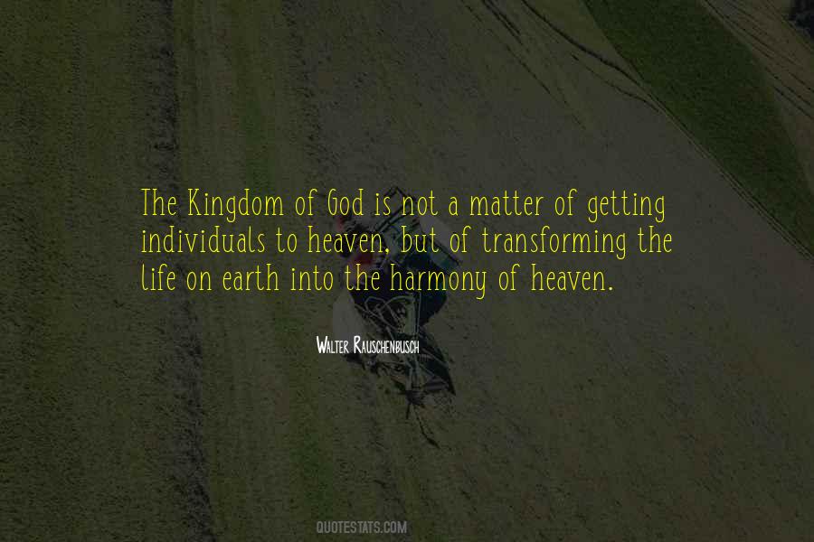 Heaven Kingdom Quotes #142119