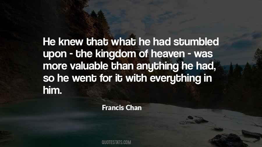 Heaven Kingdom Quotes #183364