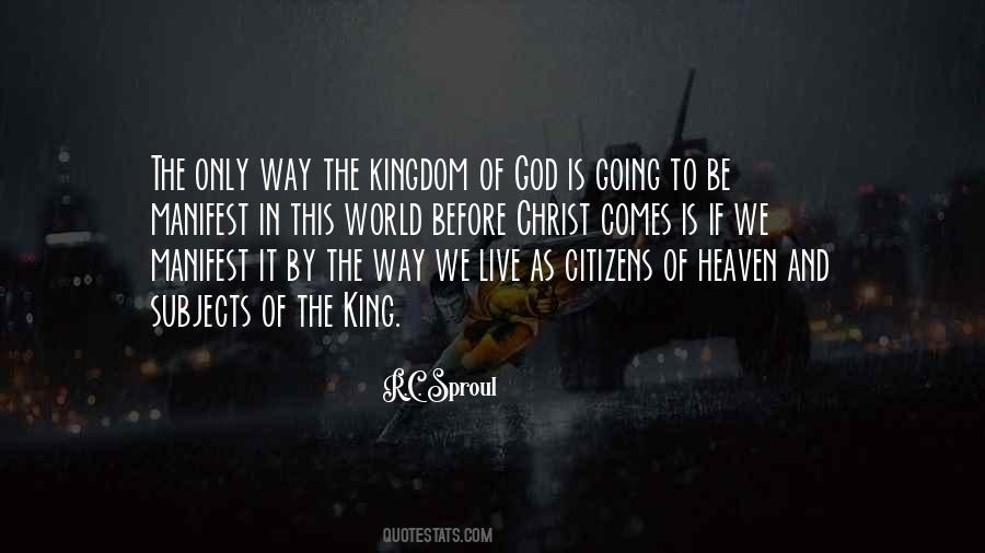 Heaven Kingdom Quotes #231506