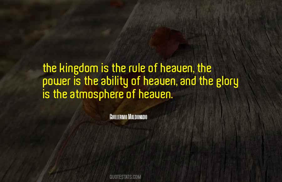 Heaven Kingdom Quotes #355209